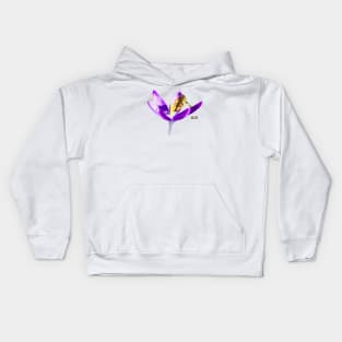 Honey bee / Swiss Artwork Photography Kids Hoodie